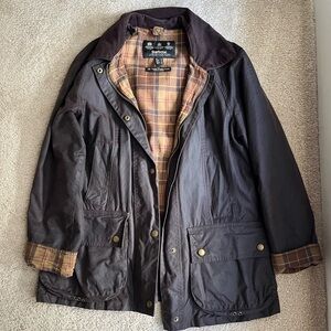 Barbour Beadnell Women’s Waxed Jacket size 8
